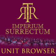 Unit Browser for RTR: Imperium Surrectum